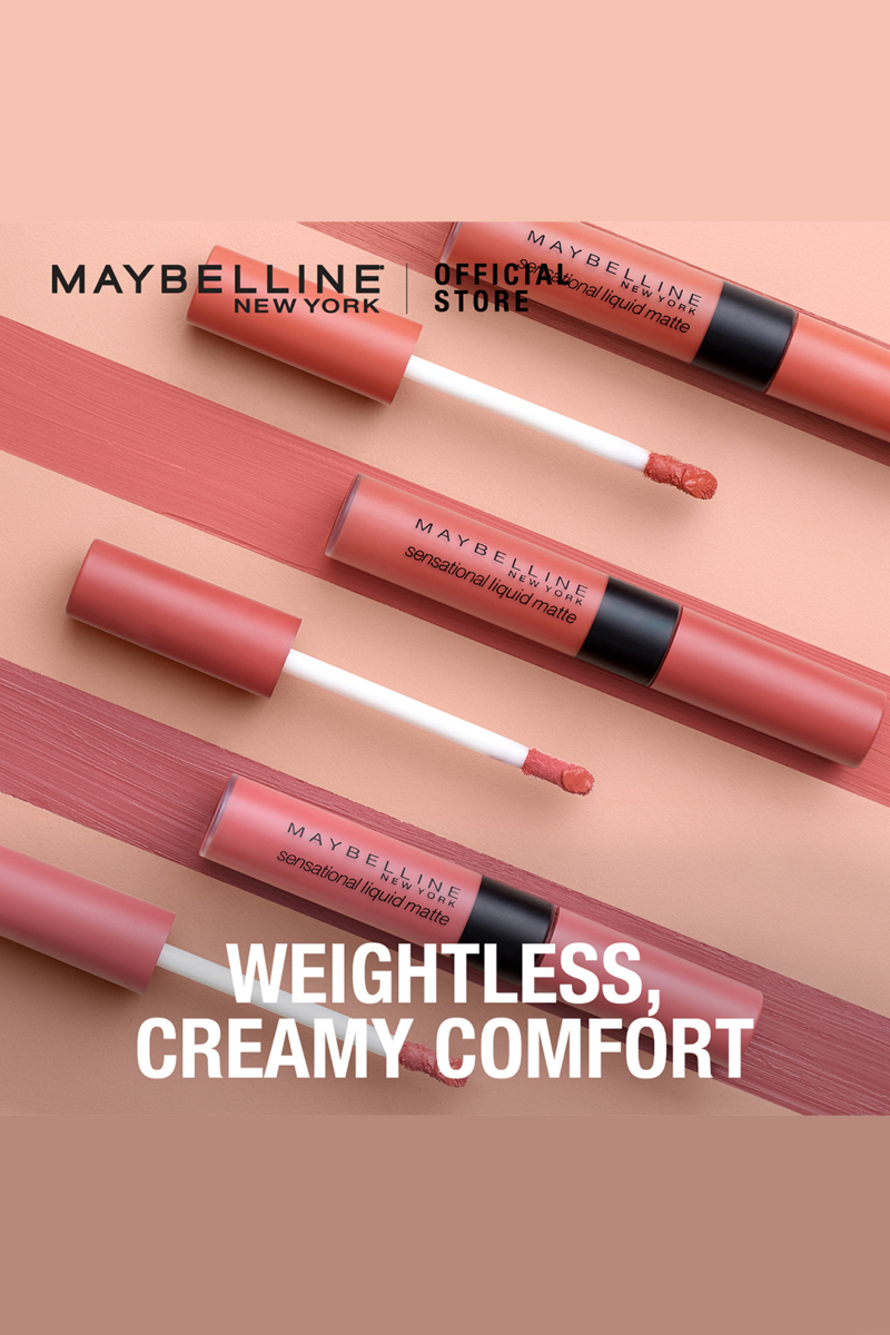Sensational Liquid Matte Lipstick - NU 05 - Barely Legal
