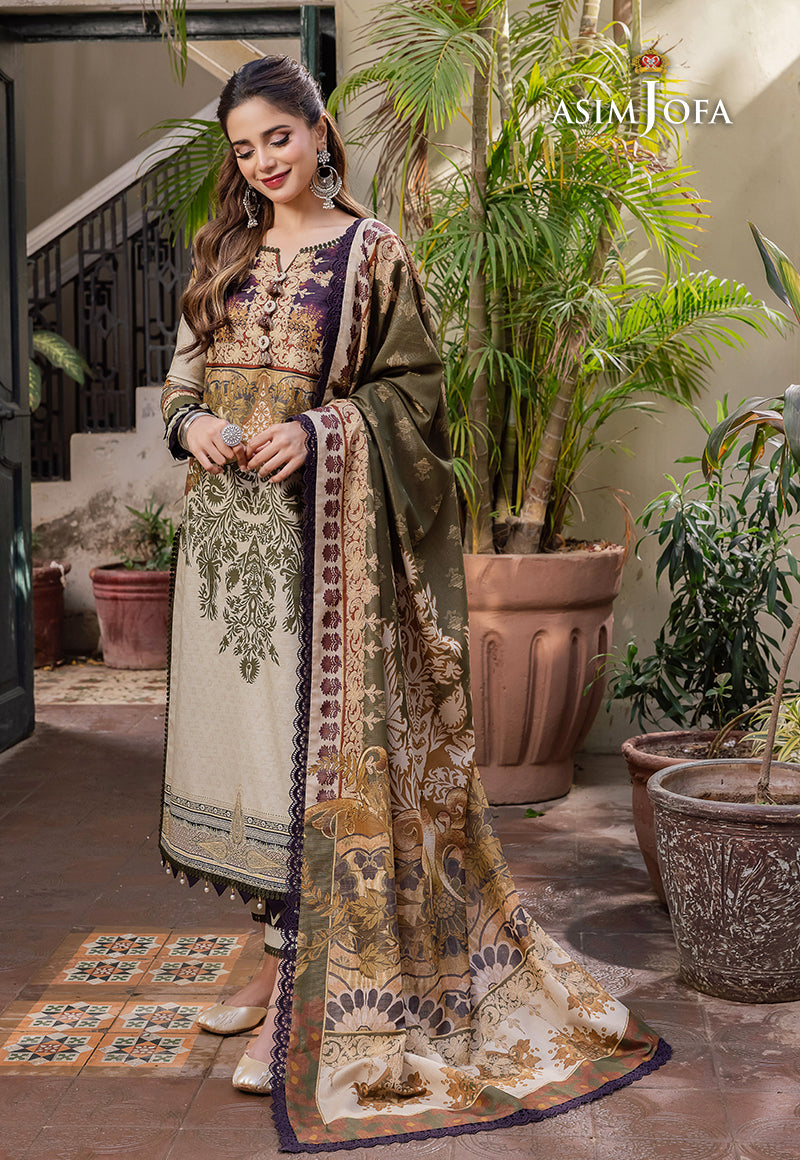 AJRW-12 EMBROIDERED 3 PCS
