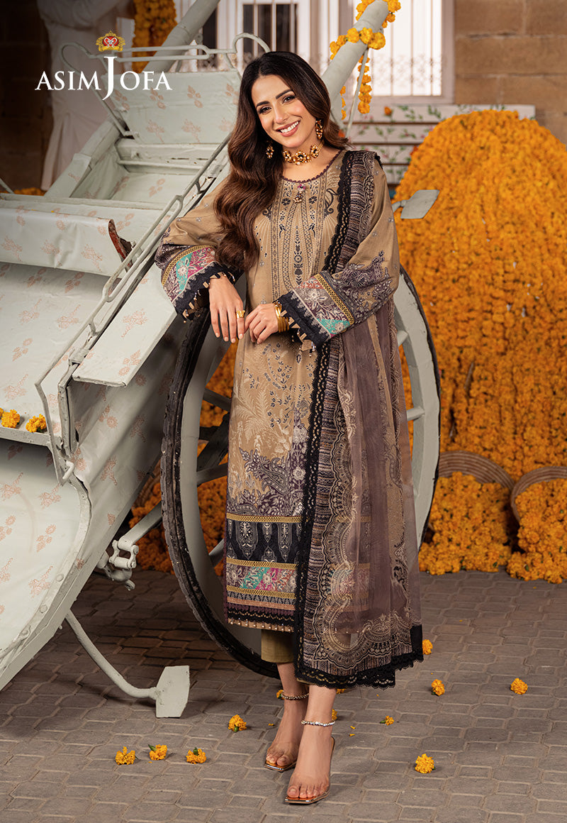 AJARP-16 PRINTED LAWN 3 PCS