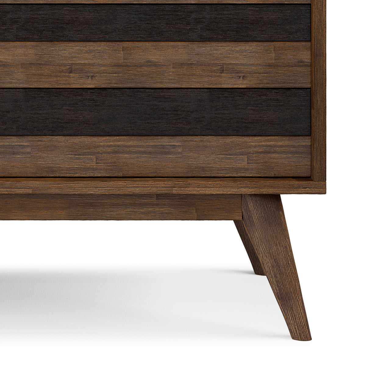54" TV Stand with Adjustable Shelves and Sliding Doors