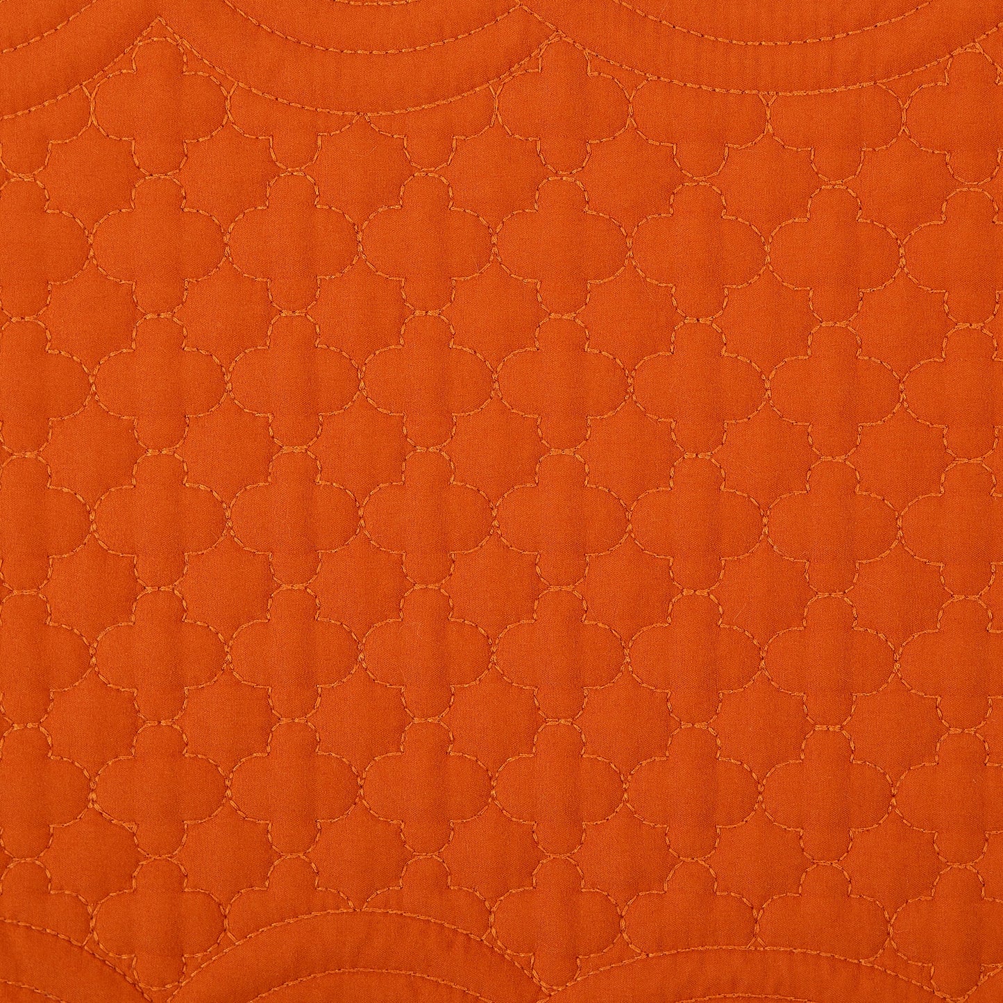 Pumpkin Spice Quilted Farmhouse Table Runner 13X72