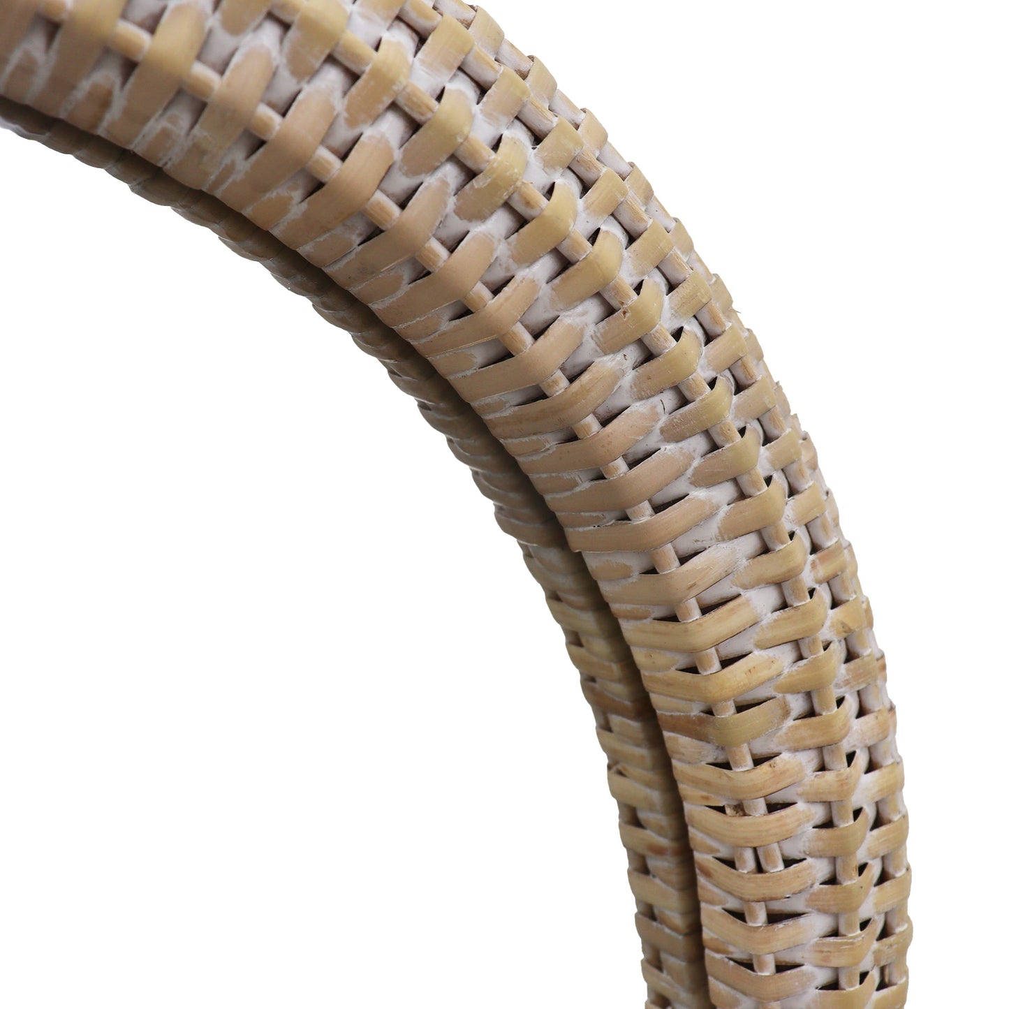Boho Arch Rattan Wall Mirror