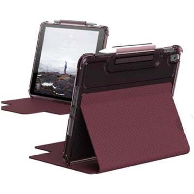 UAG Lucent table case for iPad 10.2" Gen 7/8/9 (Aubergine)