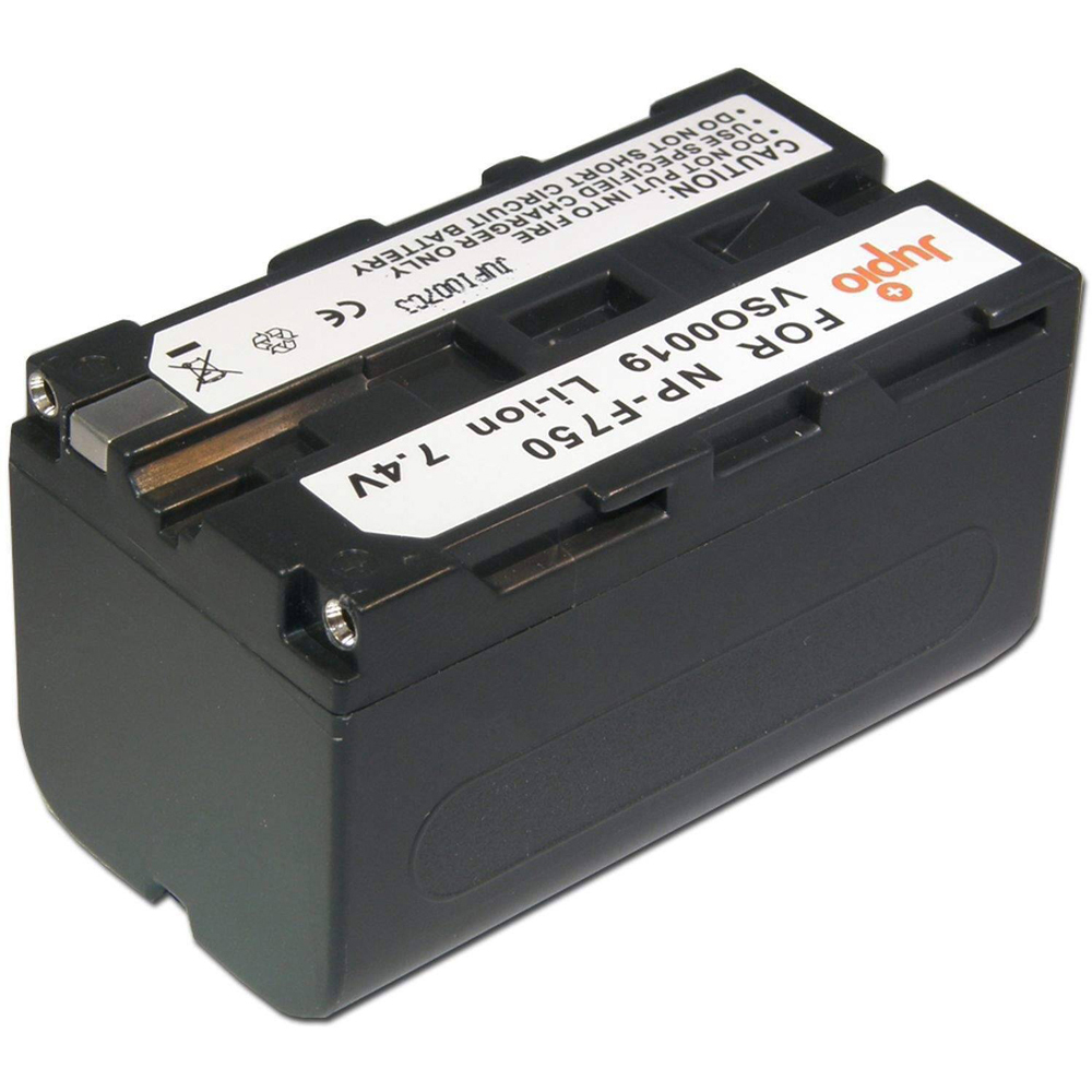 Jupio Li-Ion 7.4V 4400mAh Rechargeable Battery For Sony NP-F750/F730 Camera