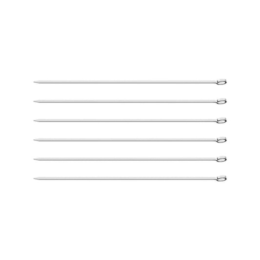 Tramontina 6-Piece Skewer BBQ Set - 30cm