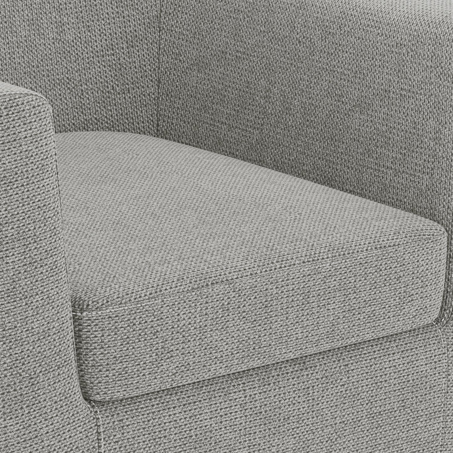 Inspiration Upholstered Armchair with Curved Back and Removable Seat Cushion