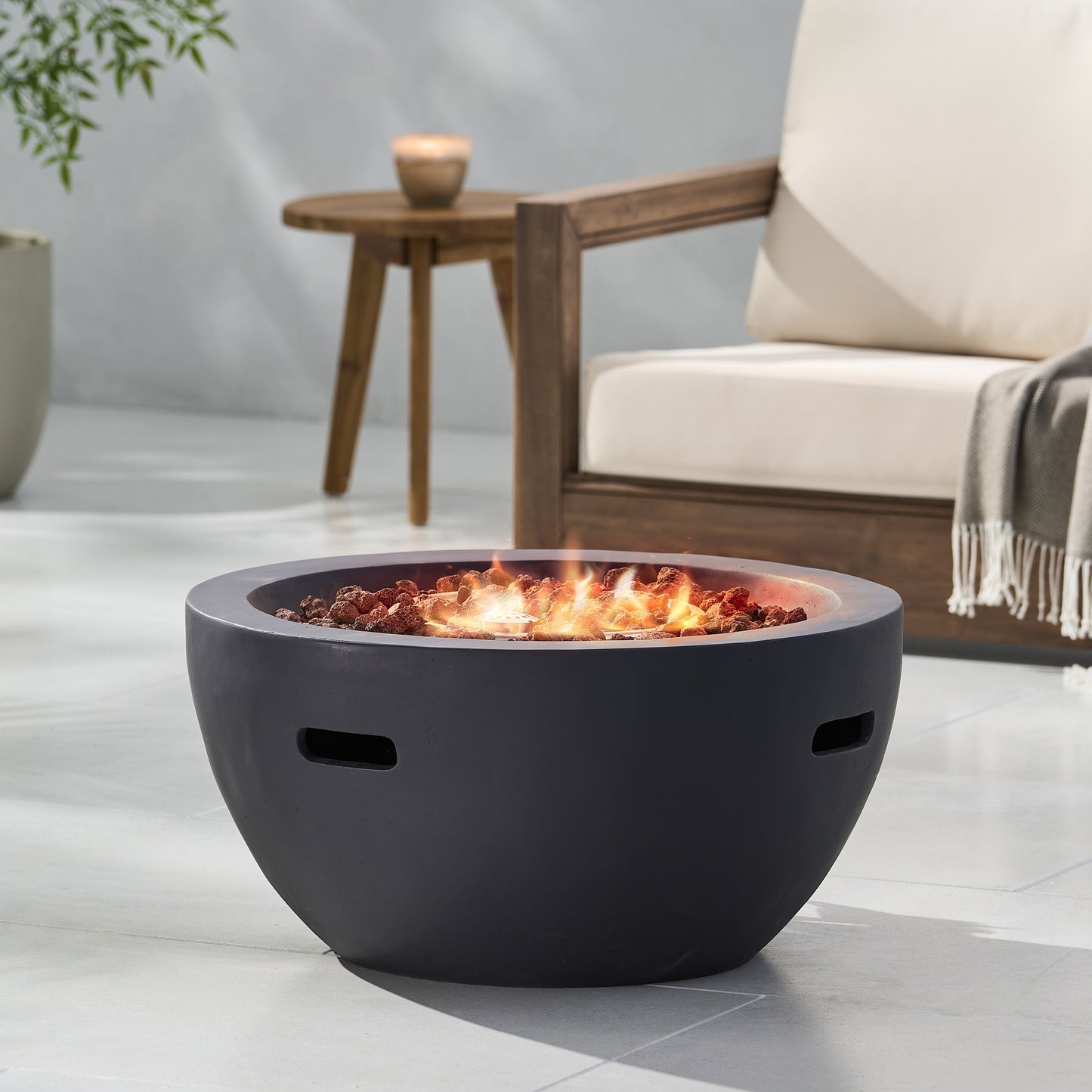 Bowl Propane Firepit