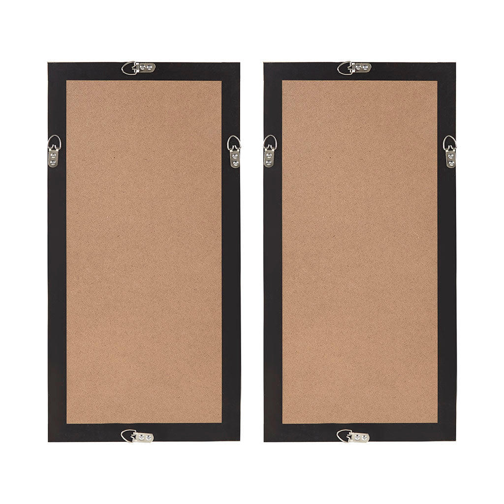 2-Piece Wall Decor Set with Hand Applied Foil
