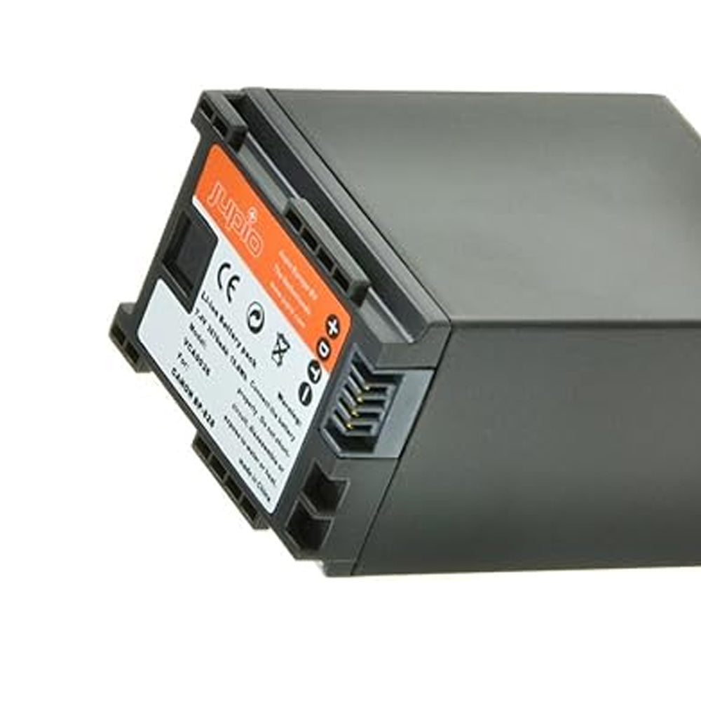 Jupio Li-Ion 7.4V 2670mAh Rechargeable Battery For Canon BP-828 Camera
