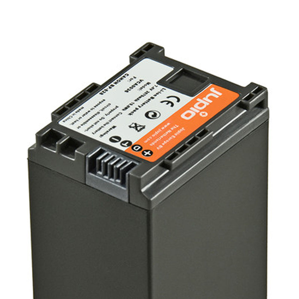 Jupio Li-Ion 7.4V 2670mAh Rechargeable Battery For Canon BP-828 Camera