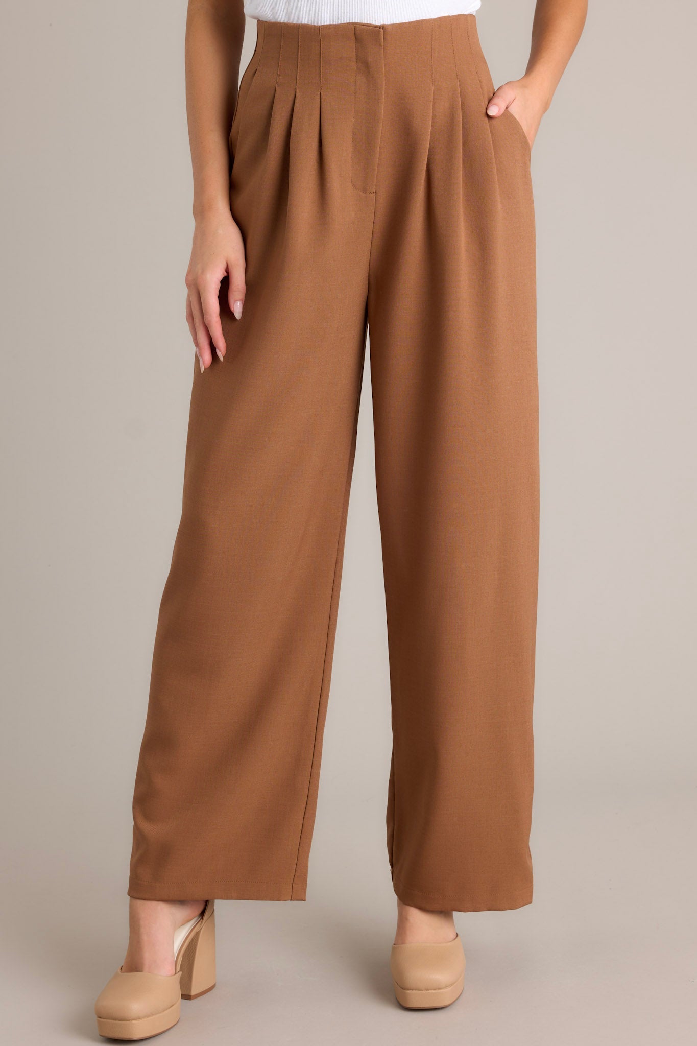 Urban Uproar Coffee Straight Leg Pants
