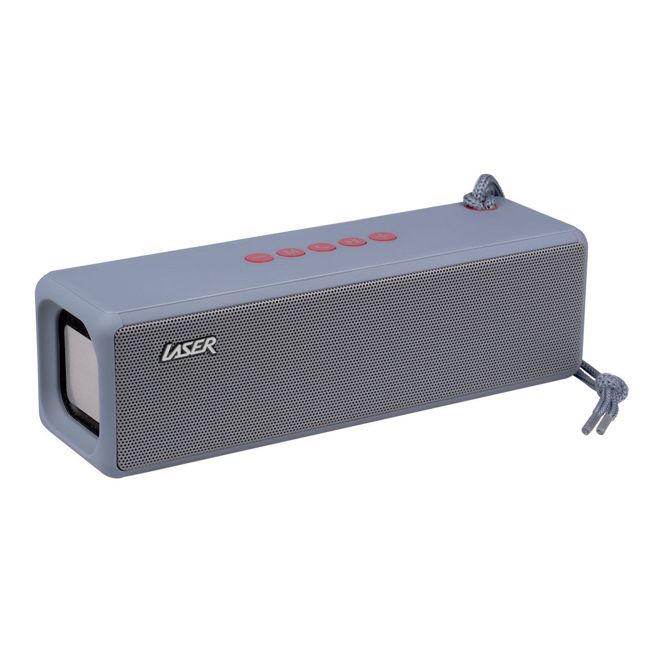 Laser Portable Bluetooth Bar Speaker with TWS Stereo & Built-in Mic (Grey)