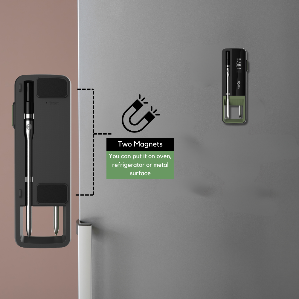 HerQs Single Max - Wireless Meat Thermometer