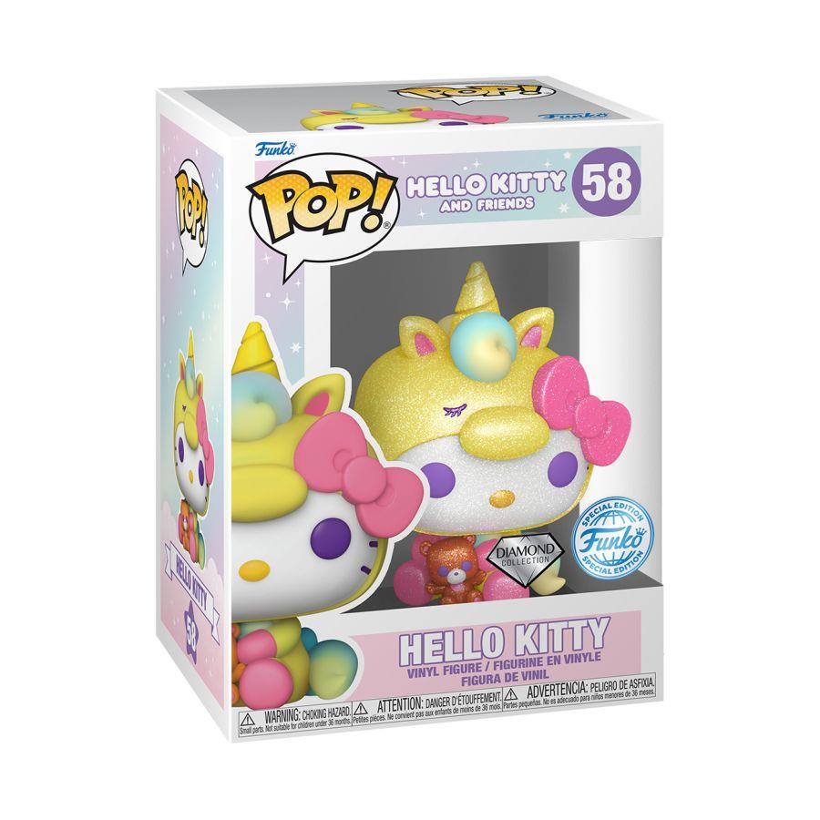 Hello Kitty - Hello Kitty Unicorn Diamond Glitter Pop! Vinyl
