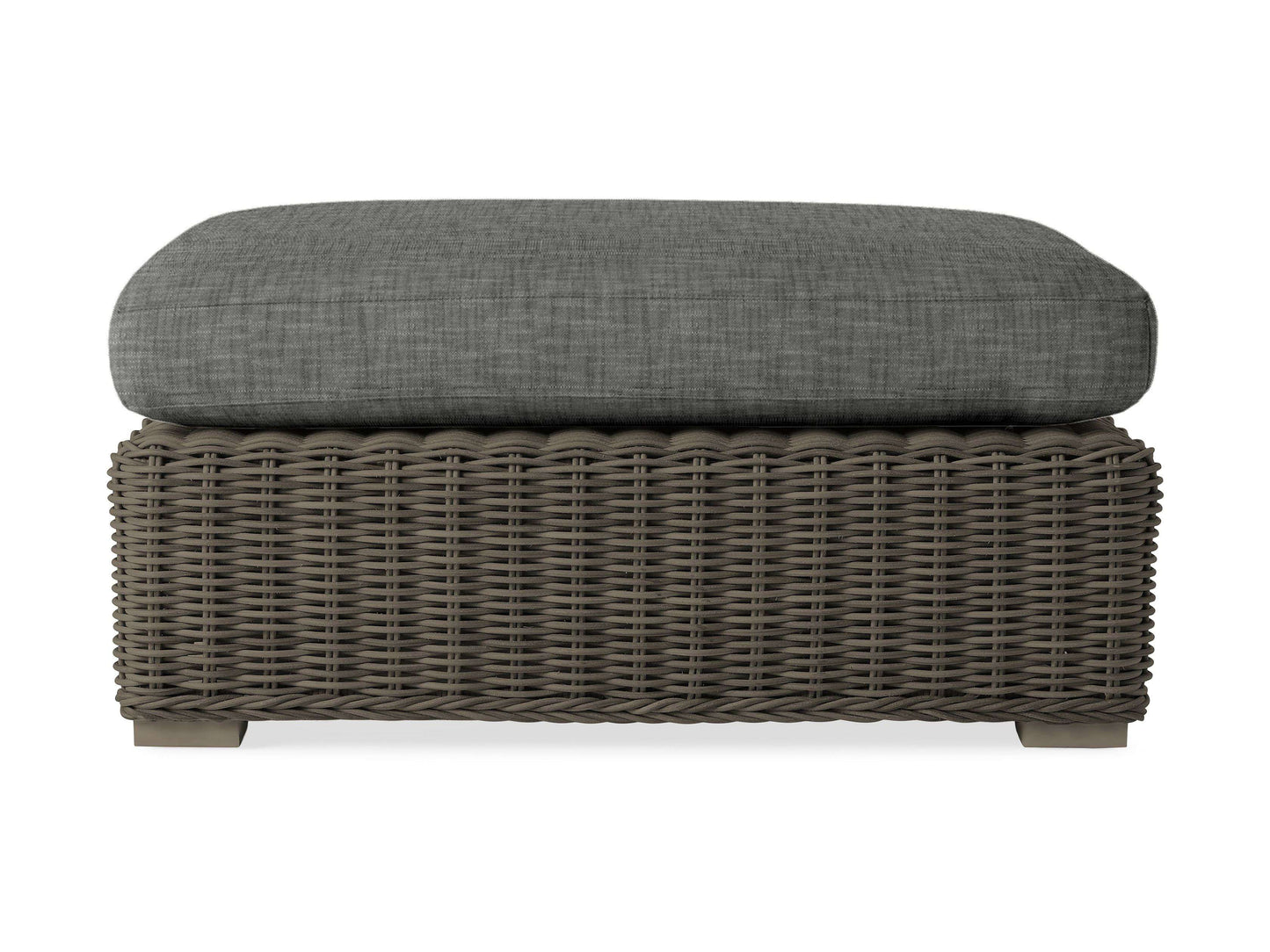 Montauk Outdoor Ottoman in Starboard Mink