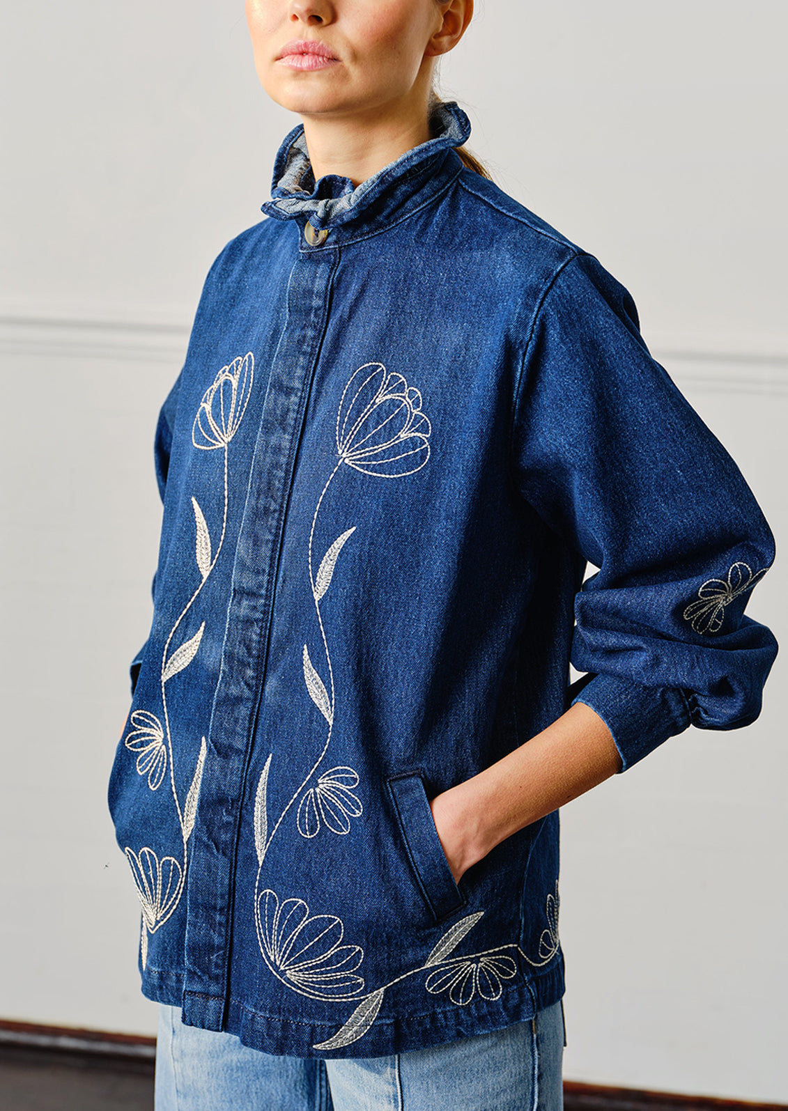 Flor Pablo Chore Jacket