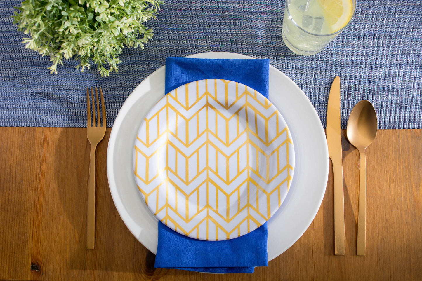 Space-Dyed Gray Pvc Table Runner 13X72