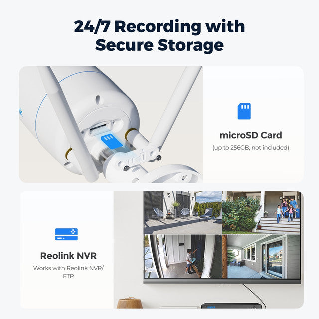 Reolink RLC-810WA 4K 8MP IP Security Camera with Wi-Fi 6 Tech