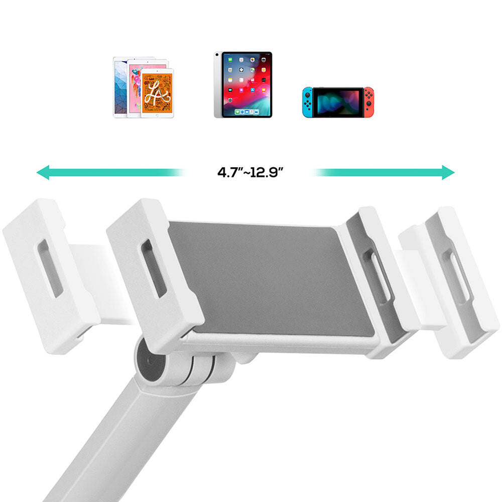 Activiva Universal iPad & Tablet Floor Stand 1.3m (4.7-12.9") White
