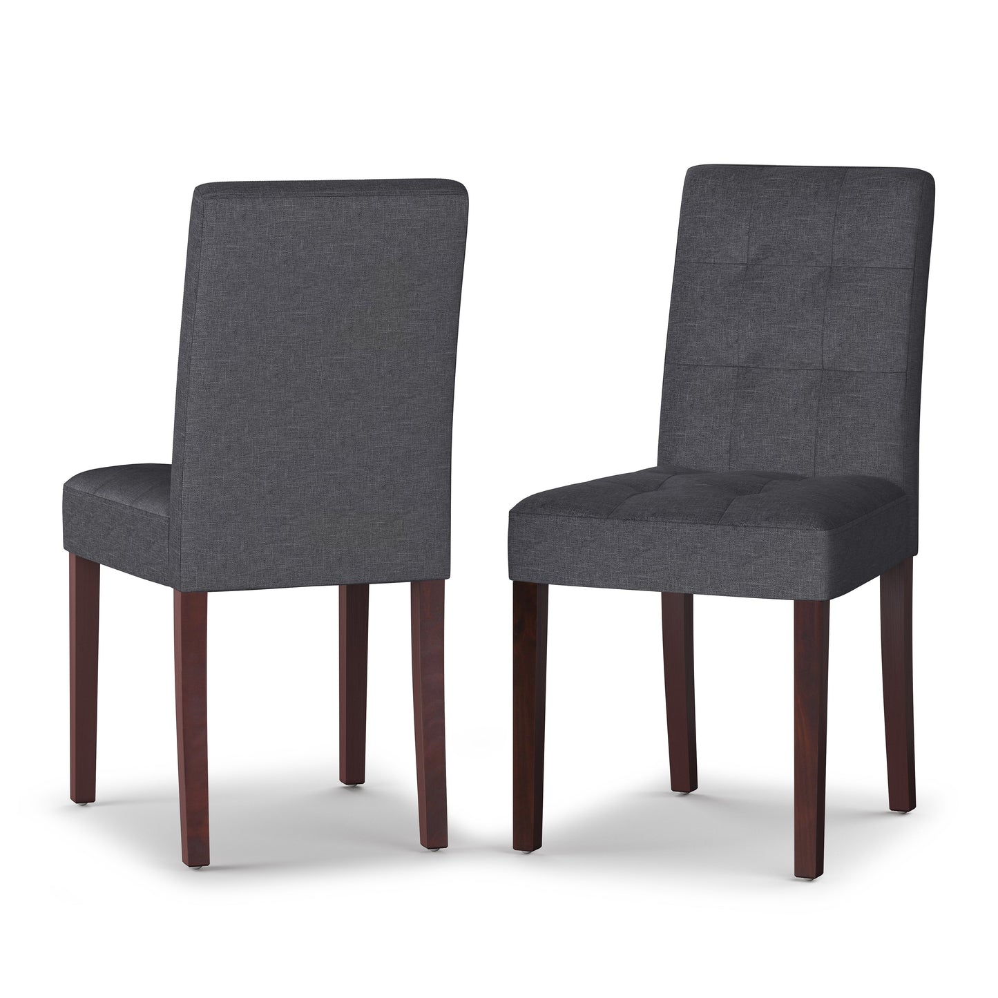 Effulgent Upholstered Dining Chair with Button Tufted, Set of 2