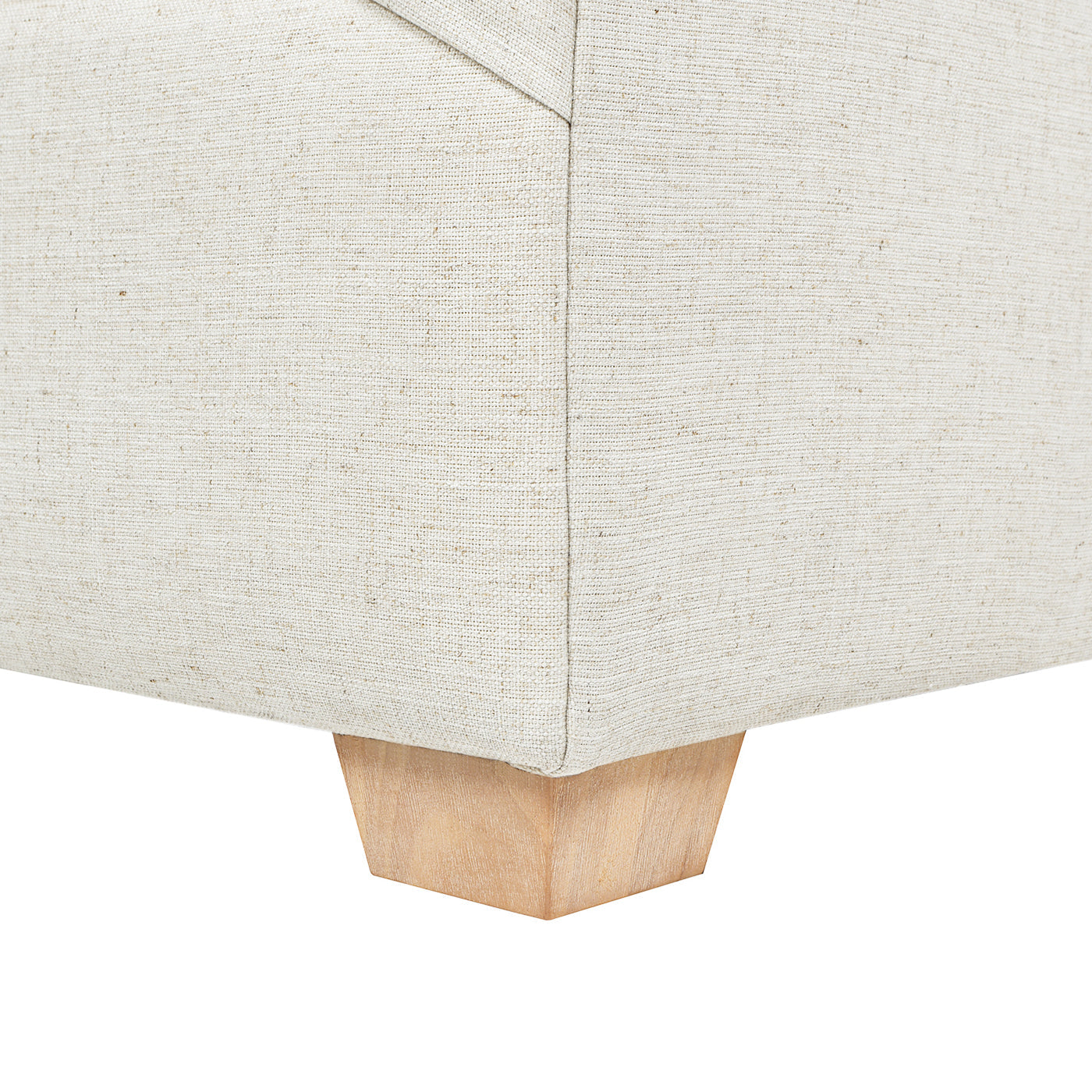 Citadell 38" Upholstered Accent Chair with Lumbar Pillow and Flared Arms
