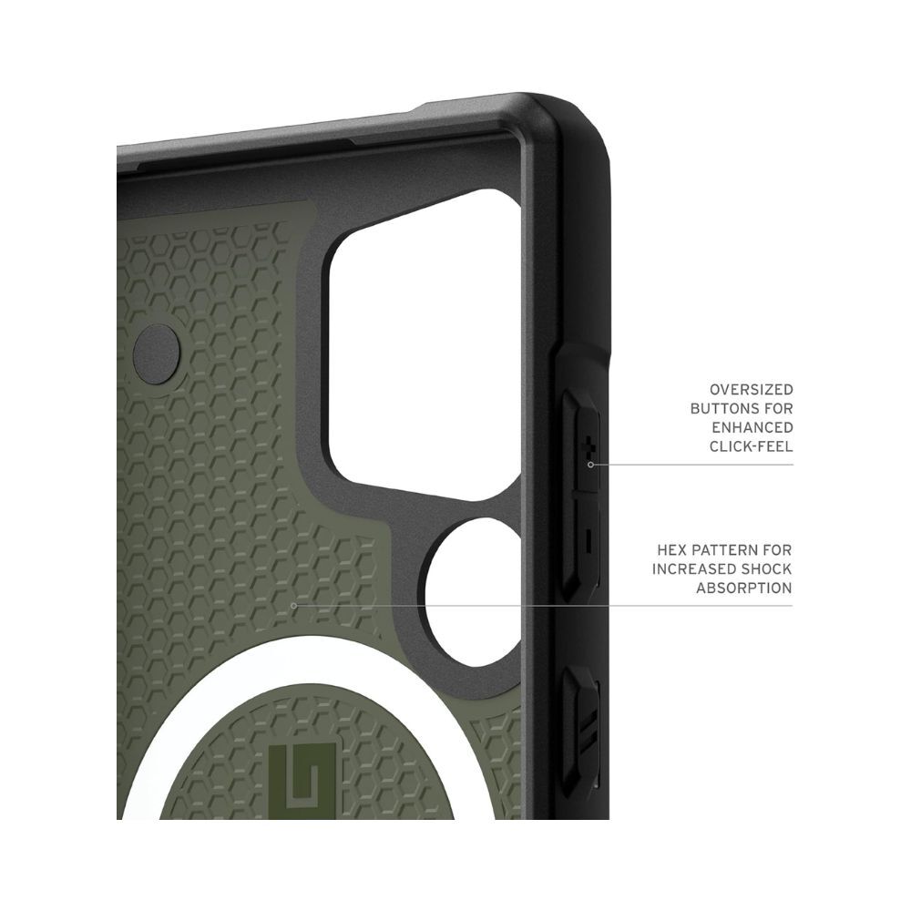 UAG Pathfinder Magnet for Samsung S24 Ultra (Olive)