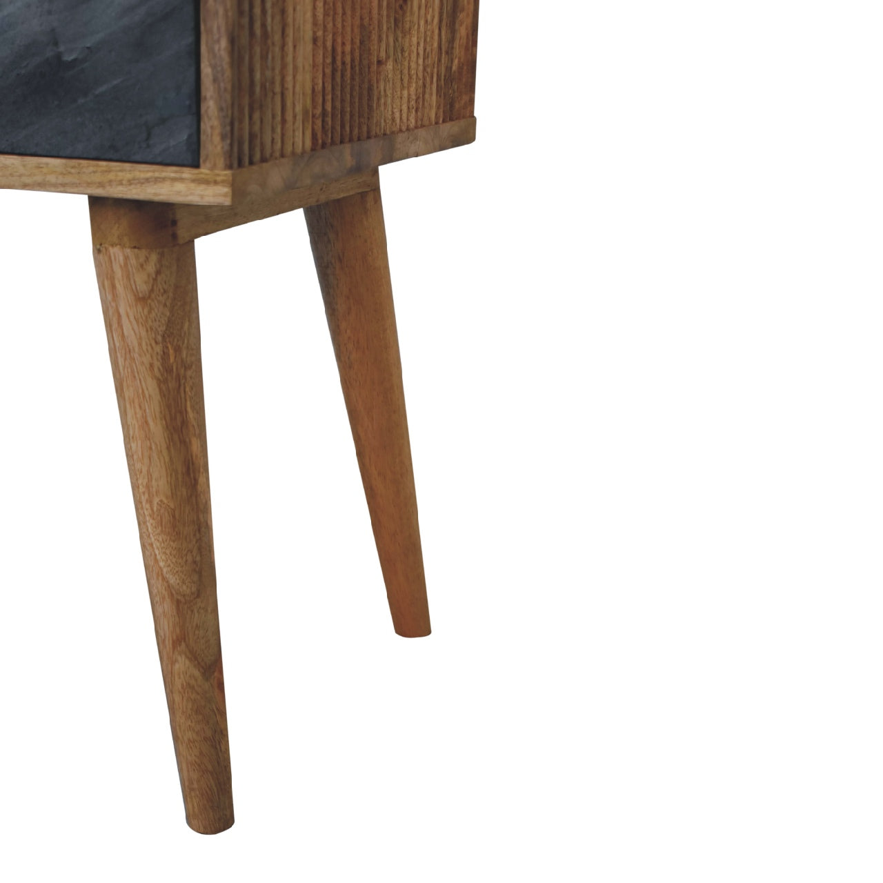 Solid Wood Beside with 2 Drawers