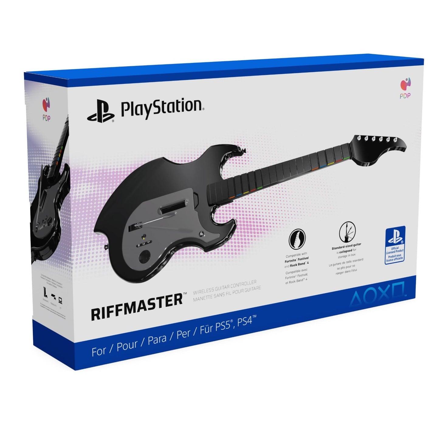 PDP RIFFMASTER Wireless Guitar Controller for PlayStation