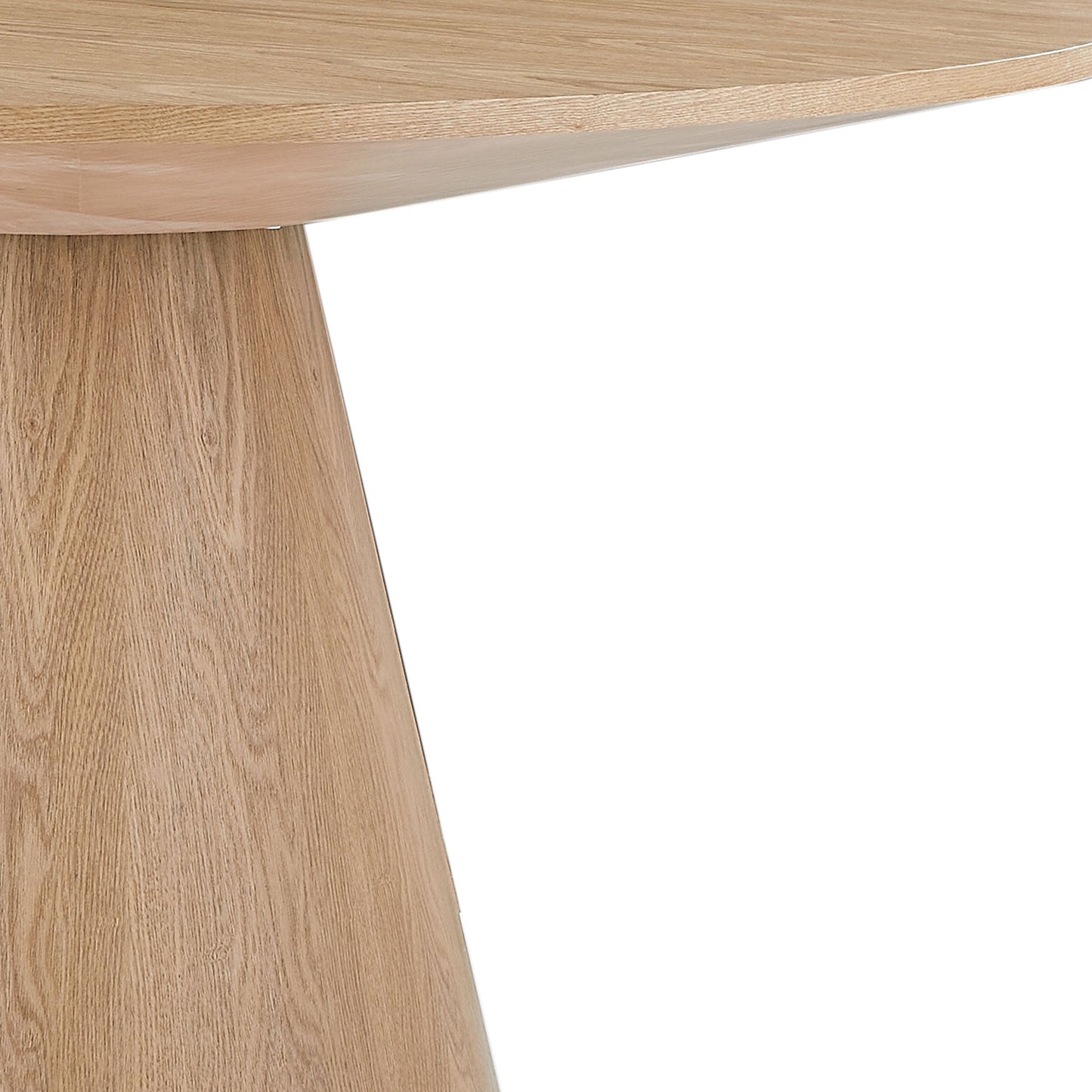Aquatica Dining Table with Circular Tabletop and Pedestal Base