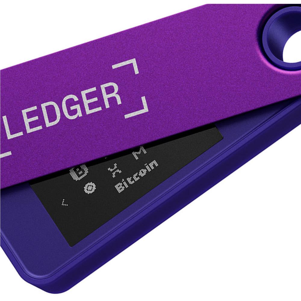 Ledger Nano S Plus Digital Wallet (Amethyst Purple)