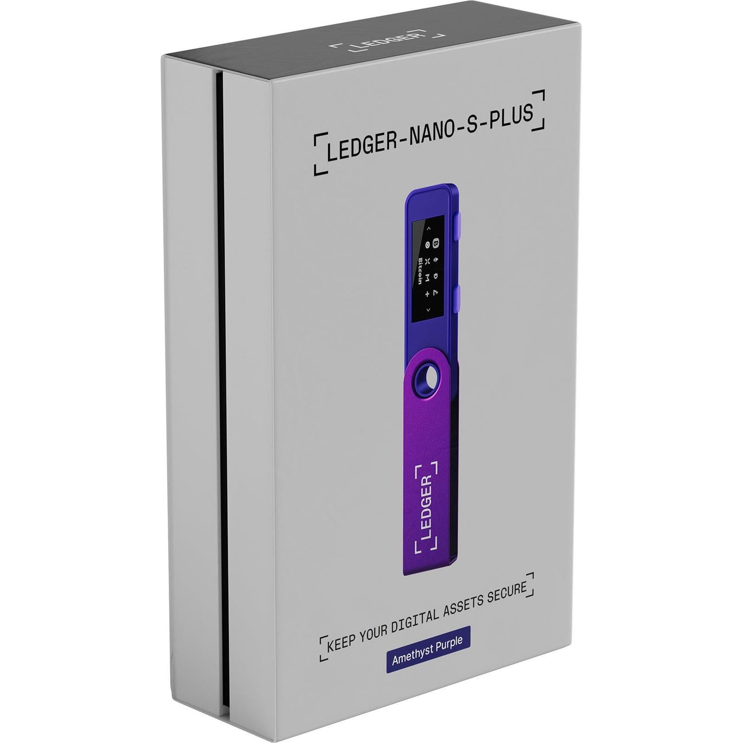 Ledger Nano S Plus Digital Wallet (Amethyst Purple)
