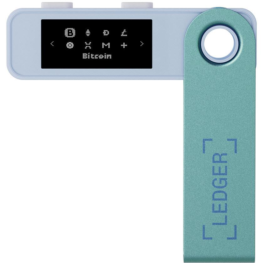 Ledger Nano S Plus Digital Wallet (Pastel Green)