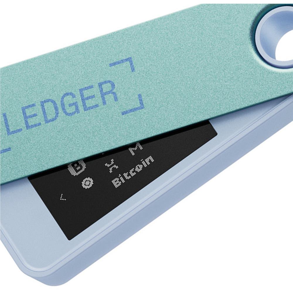 Ledger Nano S Plus Digital Wallet (Pastel Green)