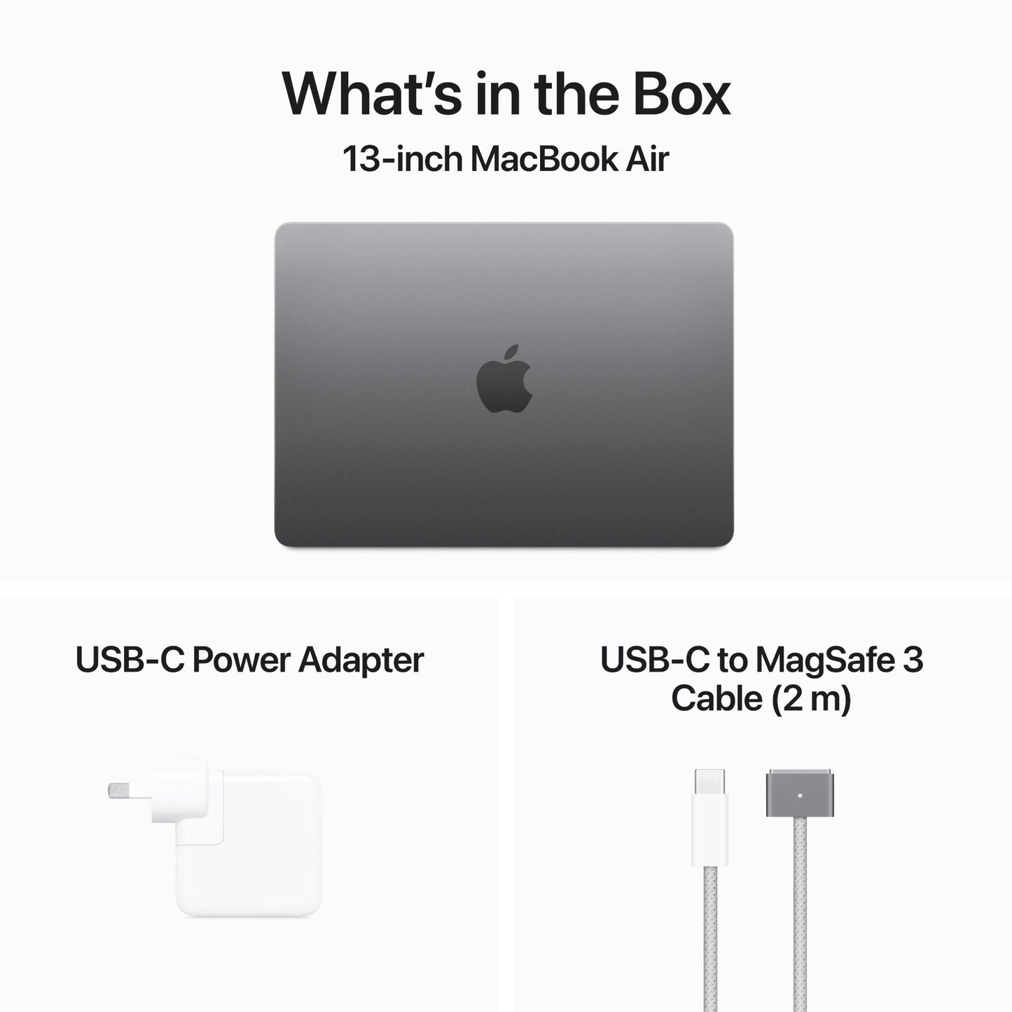 Apple MacBook Air 13-inch with M3 Chip, 512GB/24GB (Space Grey)