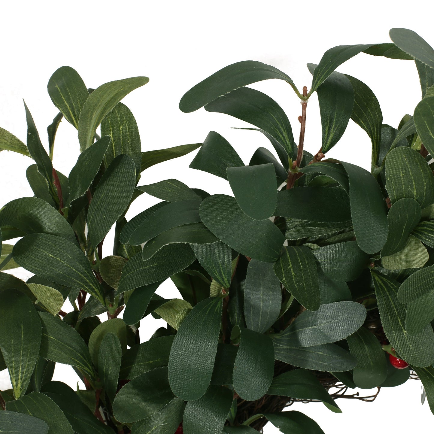 Zavin 25-inch Wreath Olive Leaf with Red Fruit