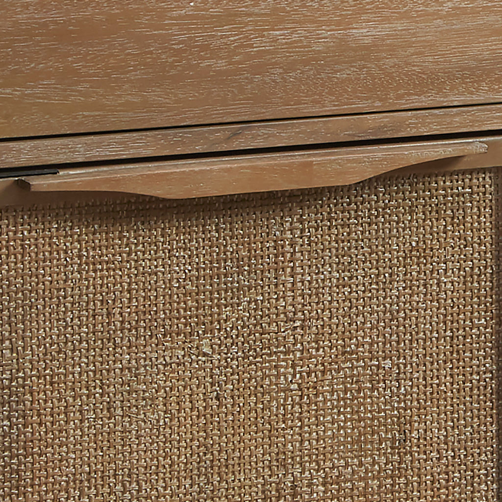 Accent Chest with Drawer and Cane Webbing Doors