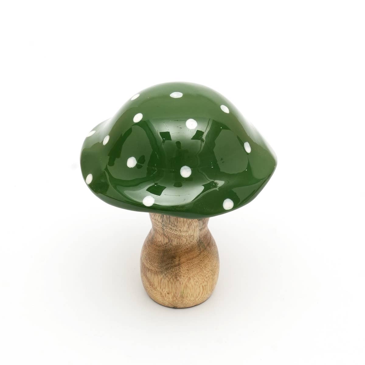 Wooden Table Top Large Mushroom , Set of 2