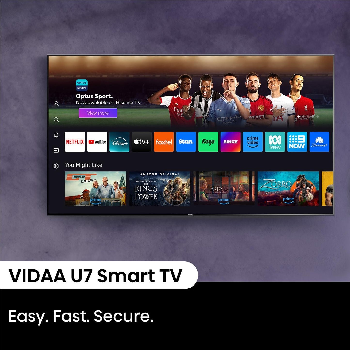 Hisense 100" Q7NAU 4K QLED Smart TV [2024]