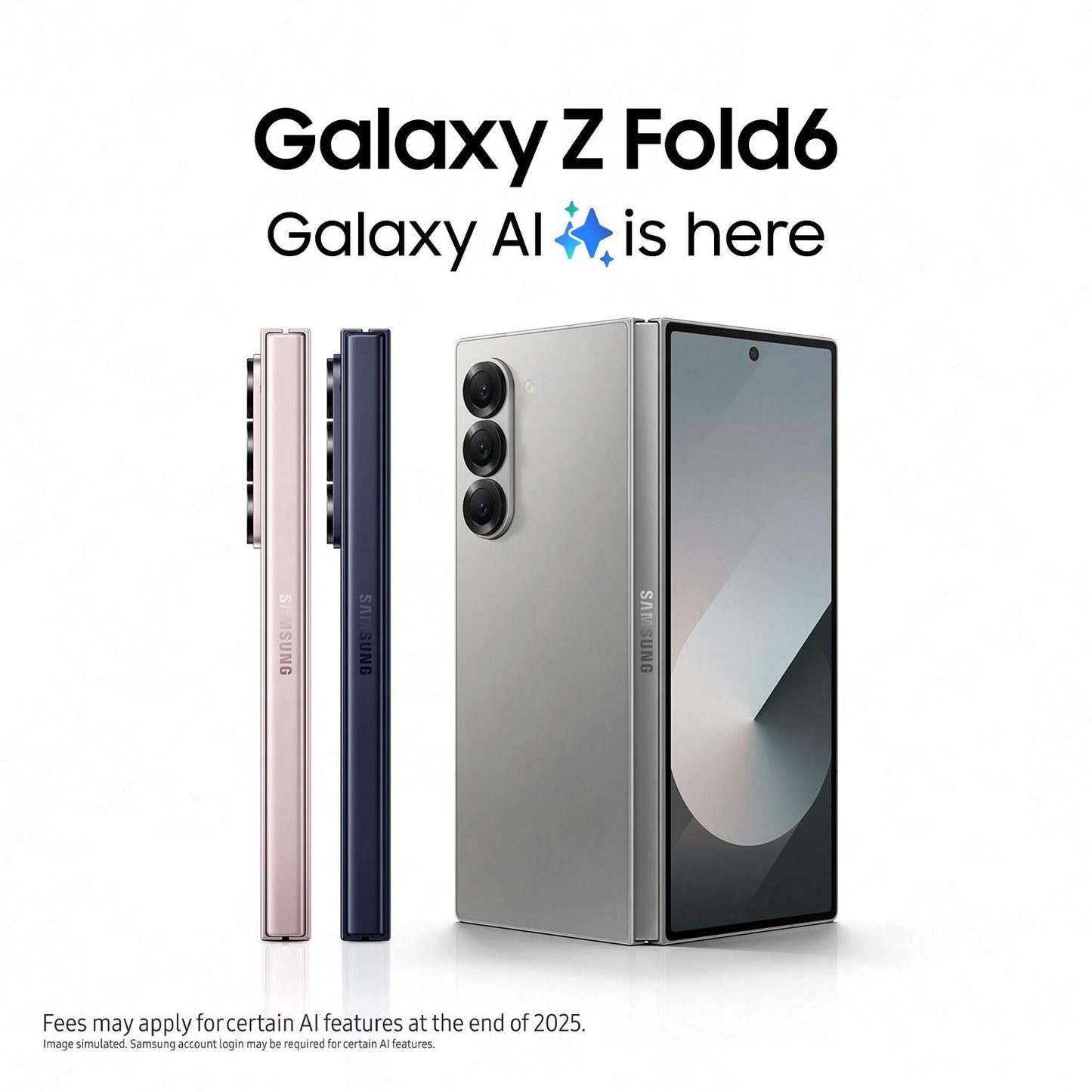 Samsung Galaxy Z Fold6 5G 1TB (Silver Shadow)