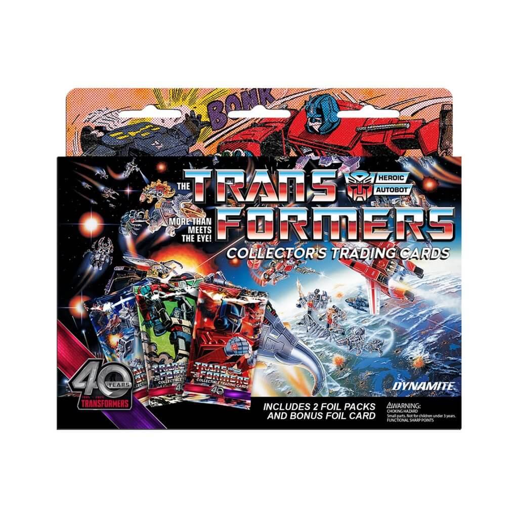 Transformers 40th Anniversary Trading Card - Hanger Box