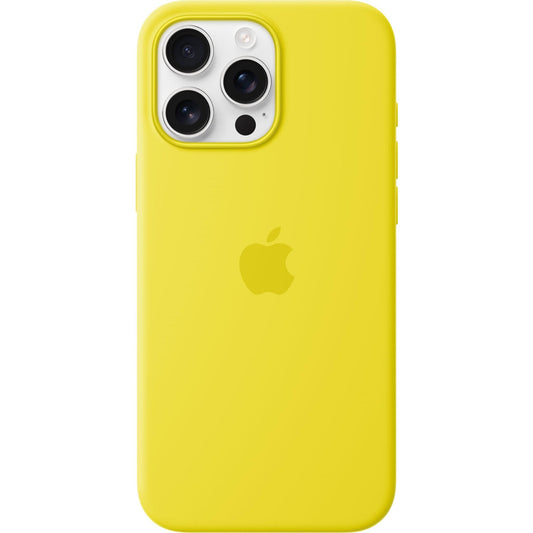 Apple iPhone 16 Pro Max Silicone Case with MagSafe (Star Fruit)