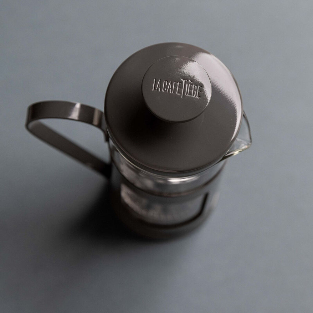 La Cafetiere Monaco 3-Cup 350ml SS/Glass French Press (Cool Grey)