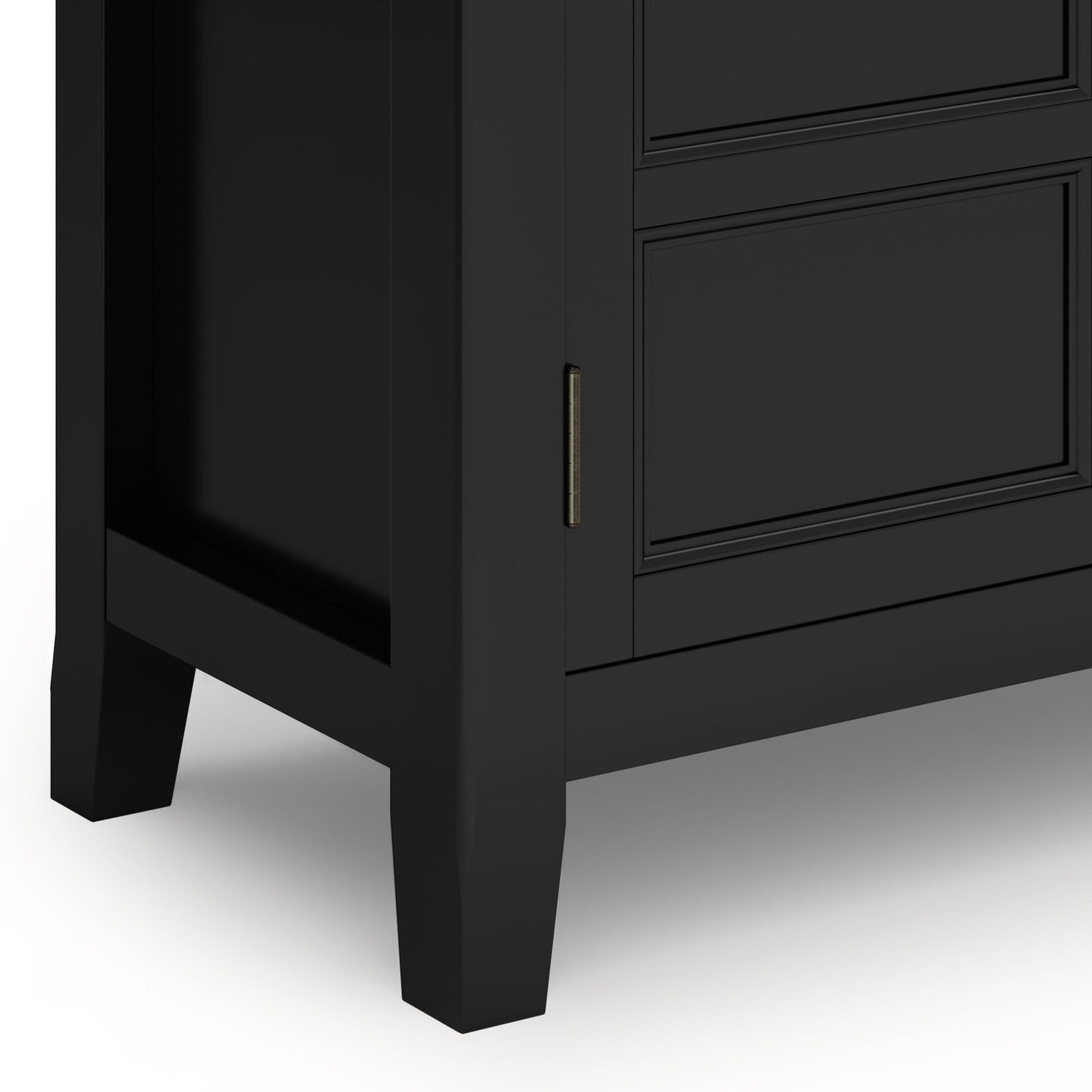 Fracture Storage Cabinet with 2 Doors and Tapered Legs