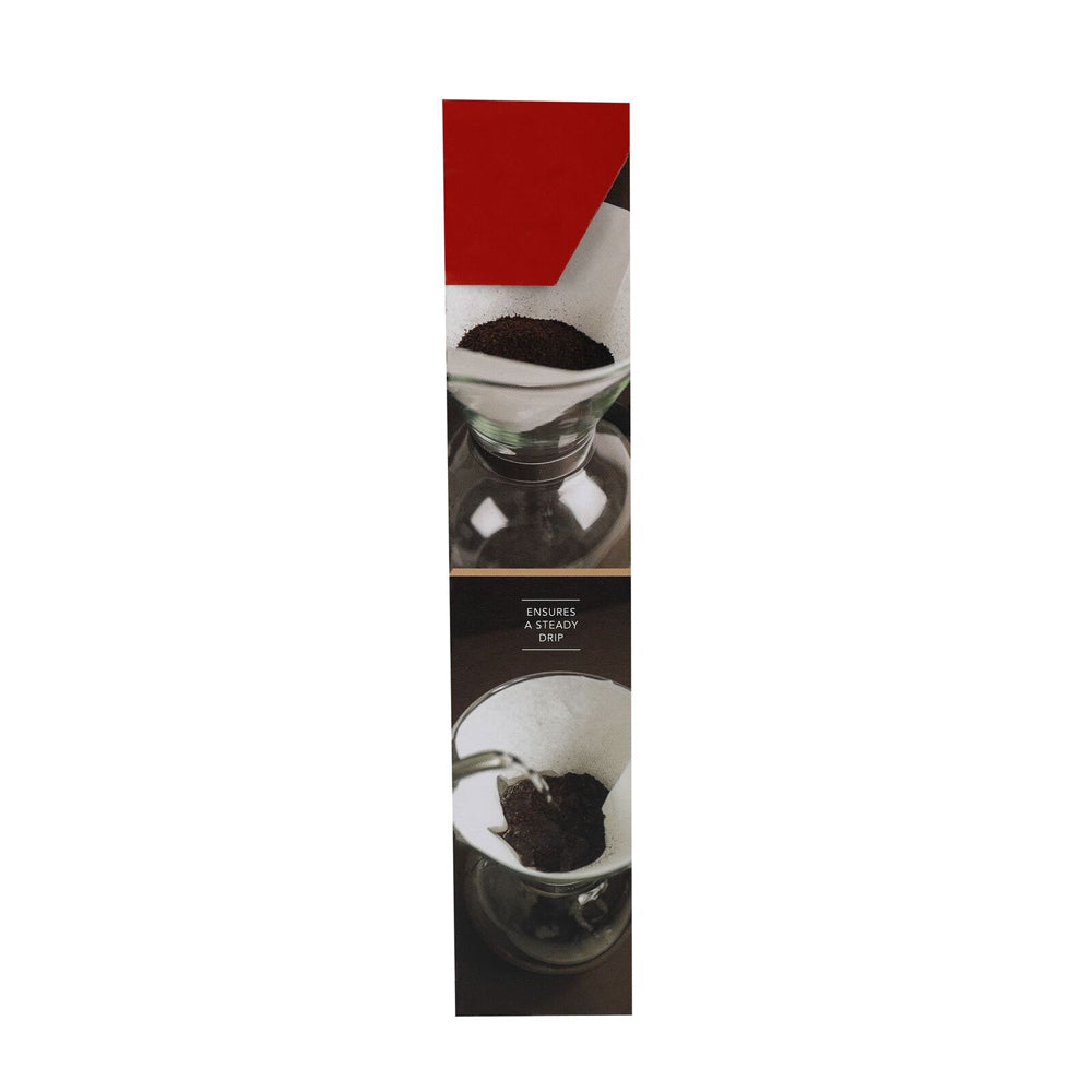 La Cafetiere 100 Pieces 19cm Bleached Coffee Filter Papers Size 4 (White)