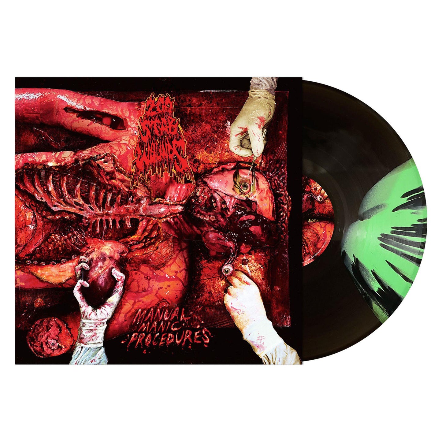 Manual Manic Procedures (Black Ice / Mint Green Vinyl)