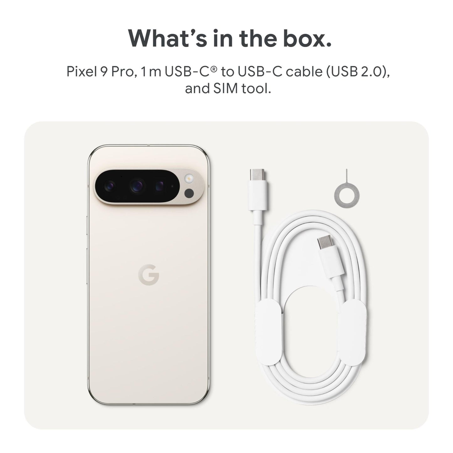 Google Pixel 9 Pro 5G 256GB (Porcelain)