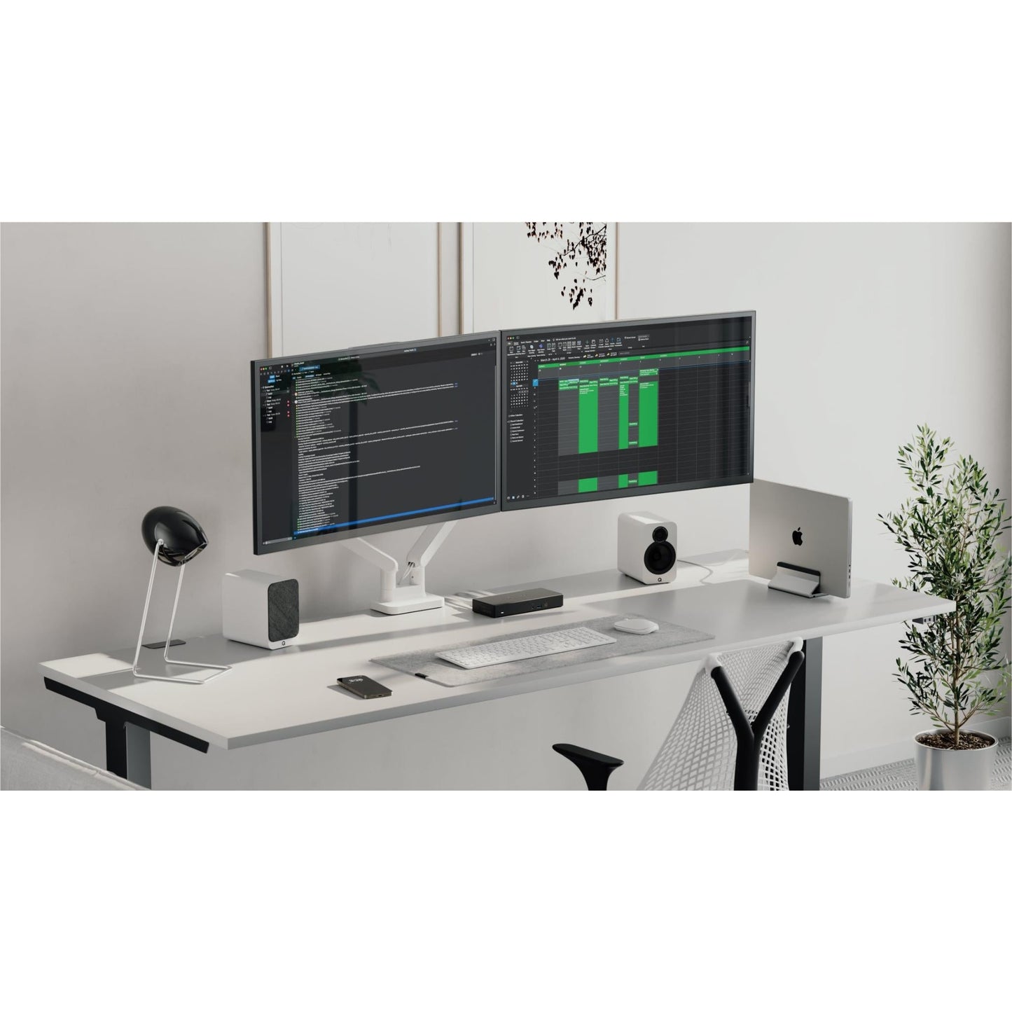 Alogic 32" Glide Dual Monitor Arm