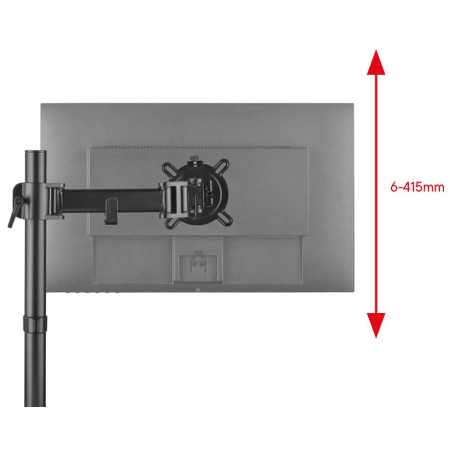 One For All Smart series Single Monitor Arm - Black