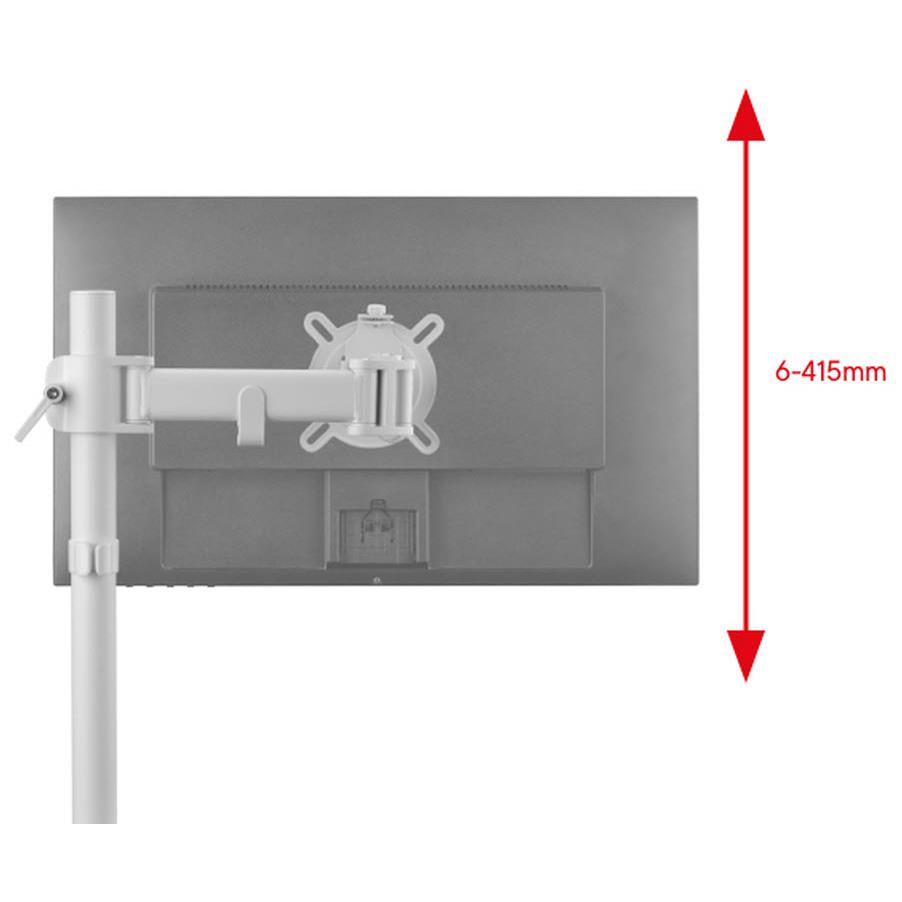 One For All Smart series Single Monitor Arm (White)