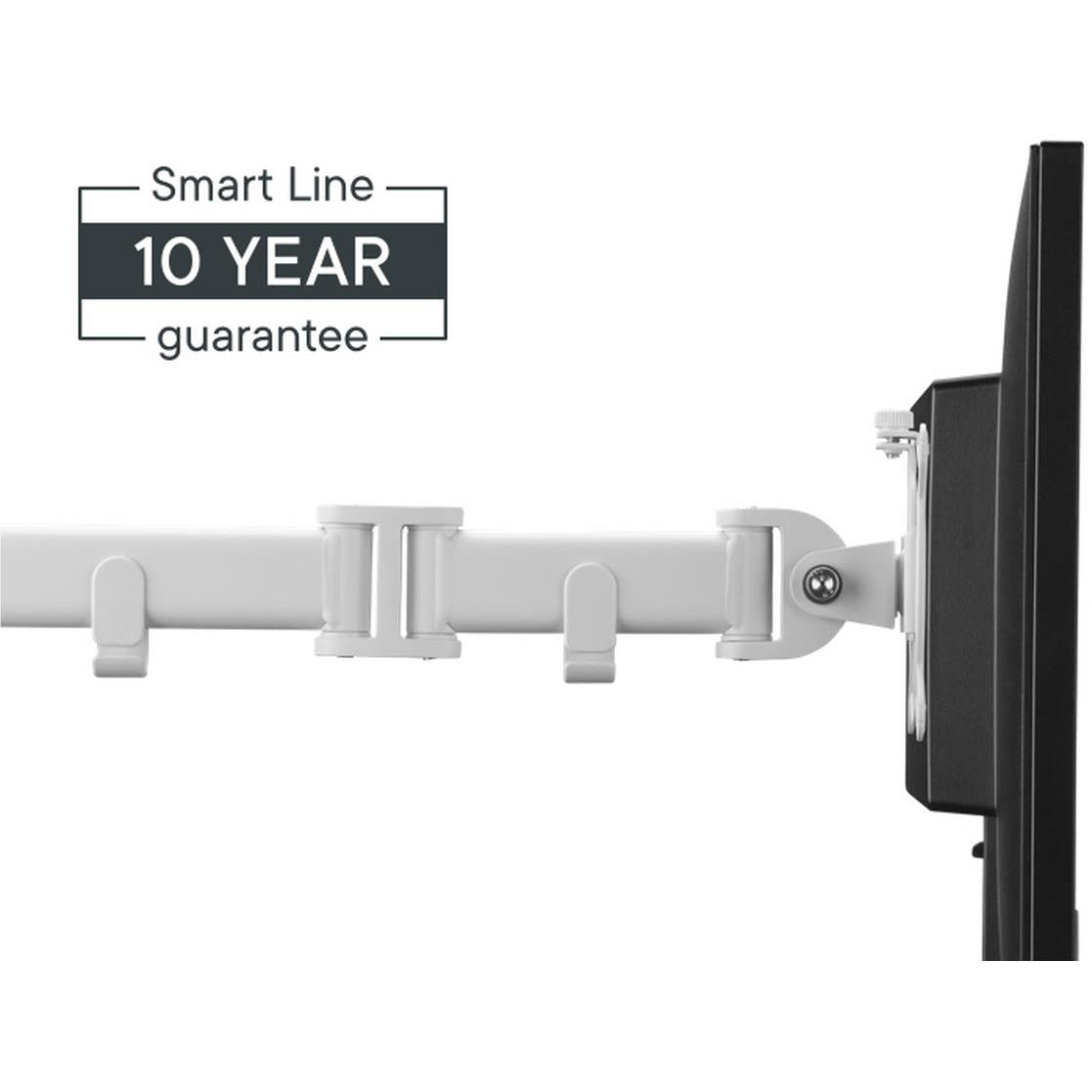 One For All Smart series Single Monitor Arm (White)